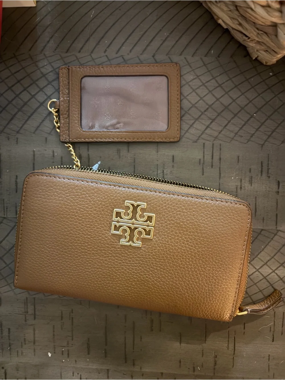 Tory Burch classic pebbled